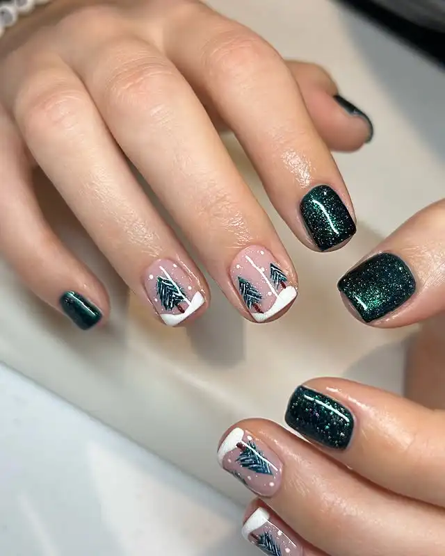 Christmas Tree Nails