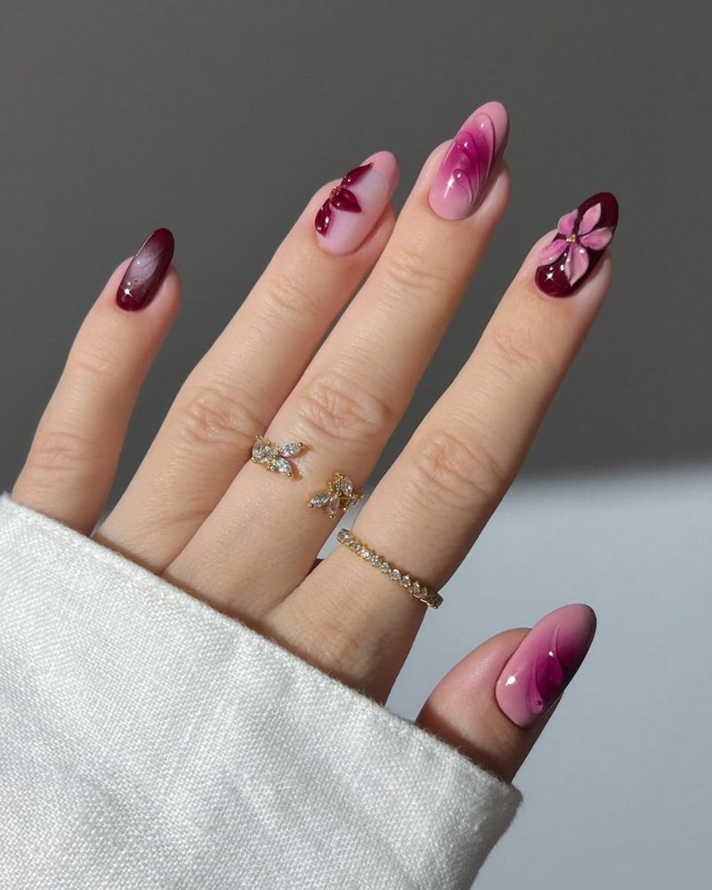 Floral Nail Designs