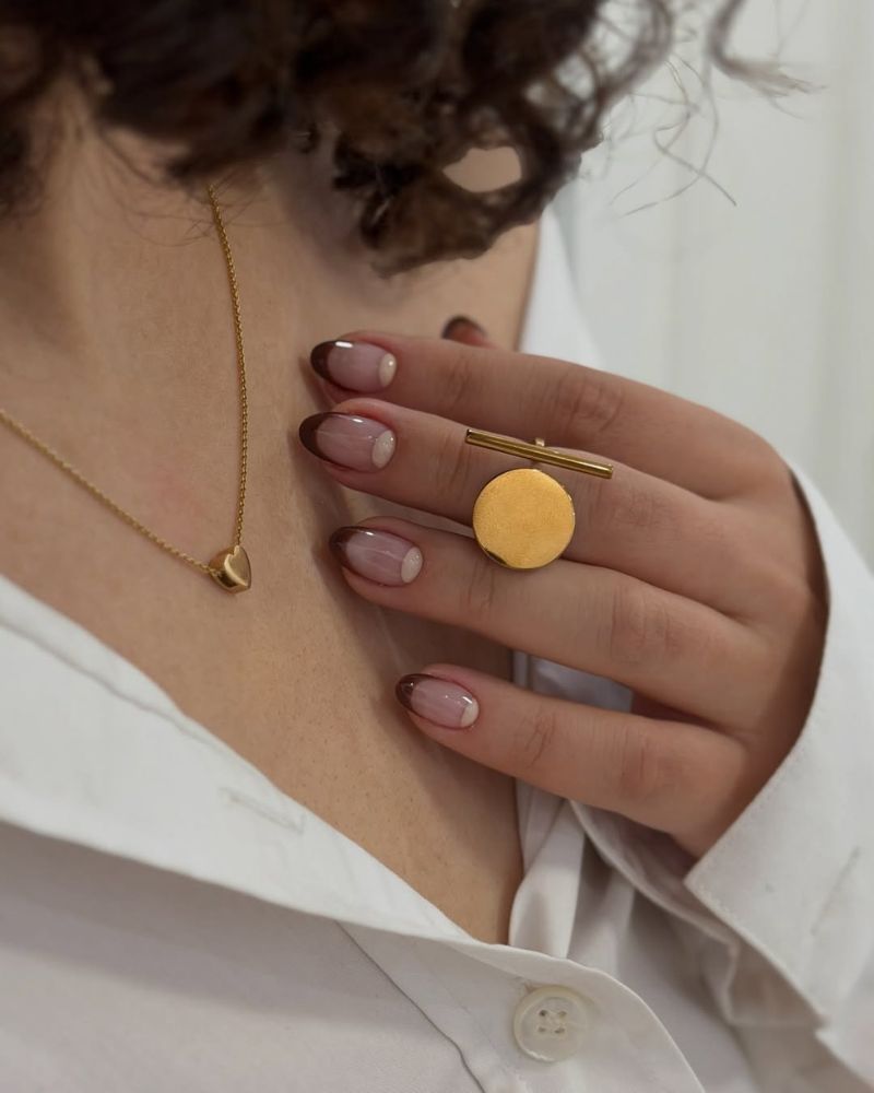 Simple November Nails