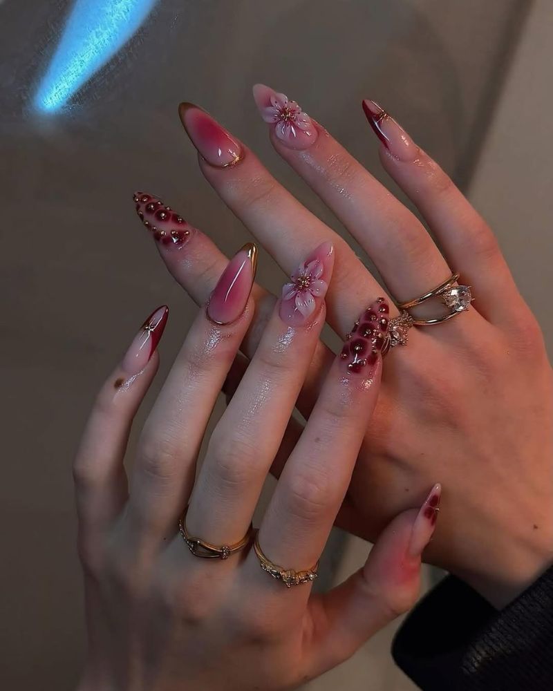 Soft Nail Designs, 23 Maroon Nail Ideas Perfect for Every Season