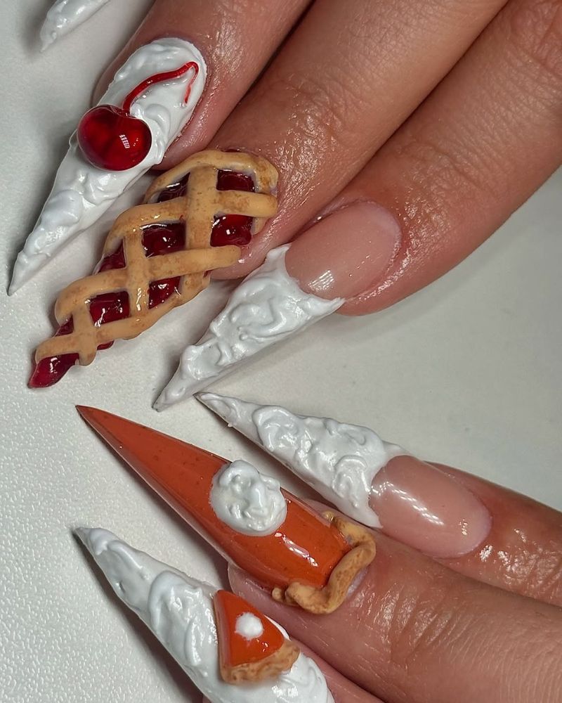 Sweet and Creamy Nails