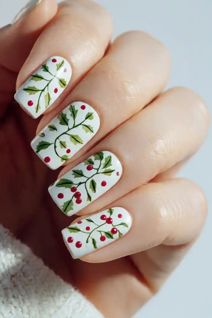 mistletoe_art_nails