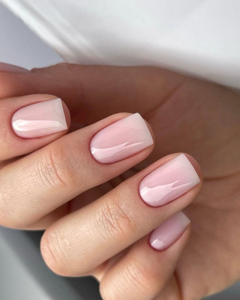 Milky Pink Nails
