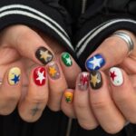 Colorful Star Nails , 20 Winter Nail Ideas Trending Right Now