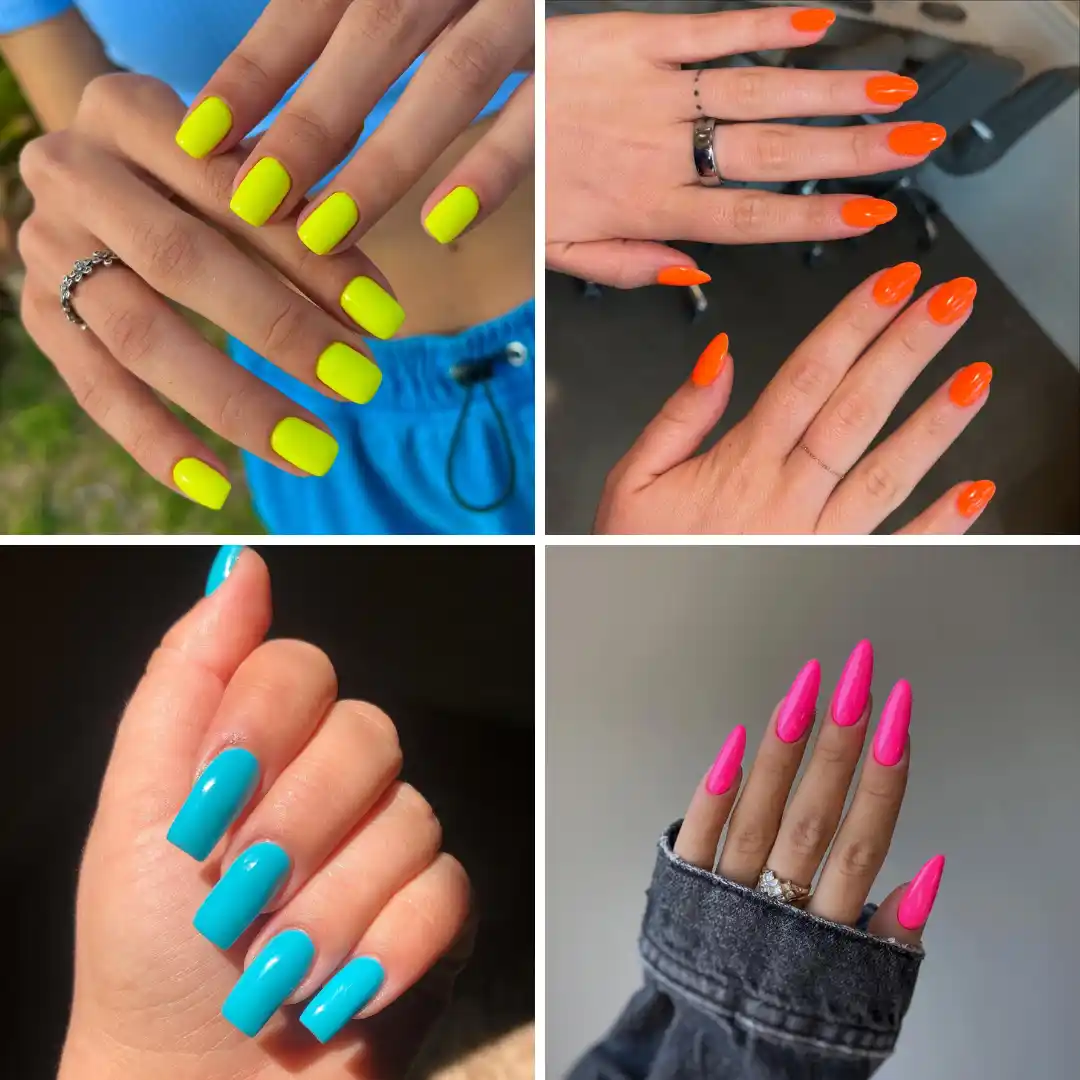Neon Nail Designs