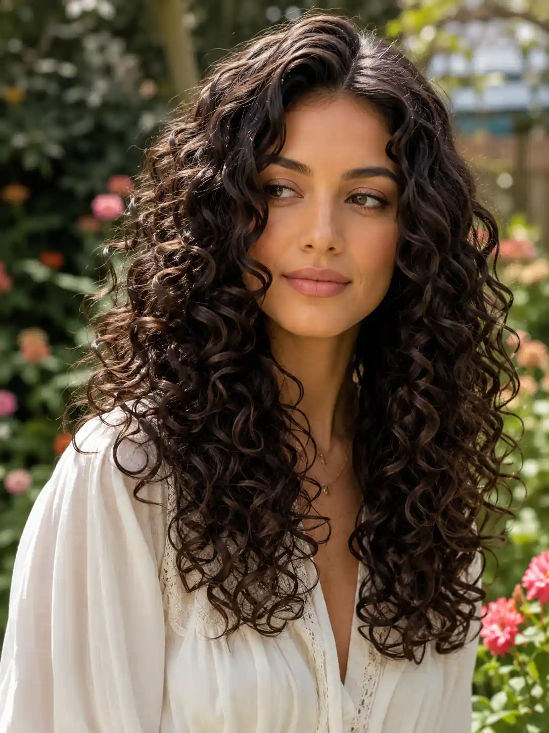 Long Curly Layers