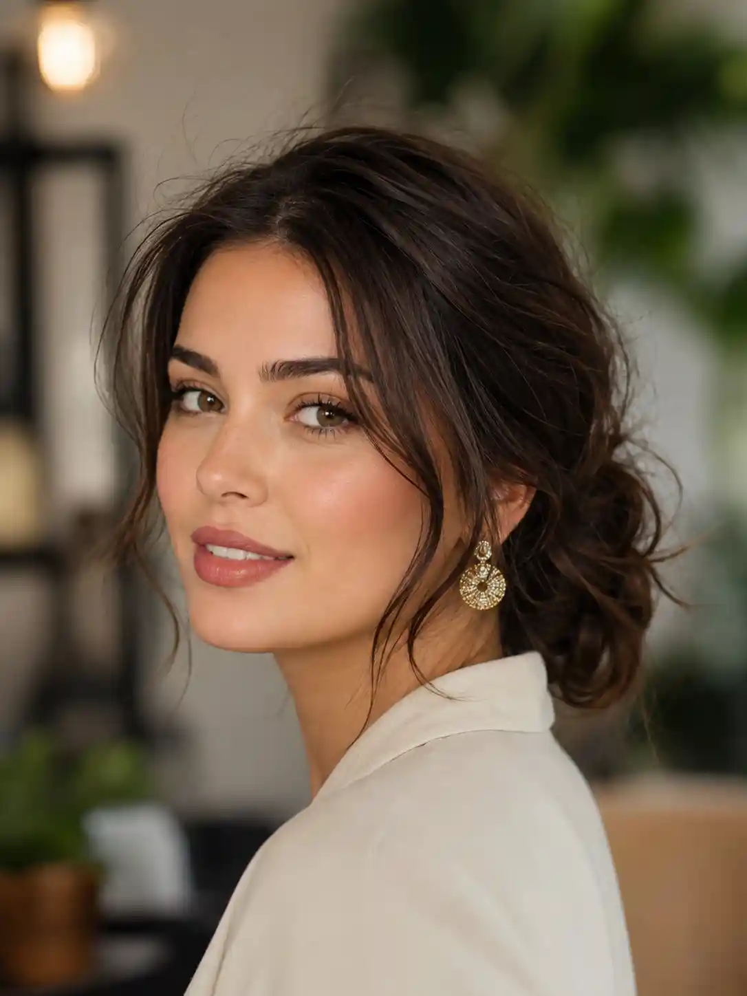 Messy Low Bun