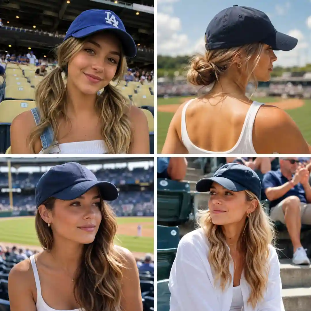 22 Easy Baseball Game Hairstyles That Look Great With Any Cap