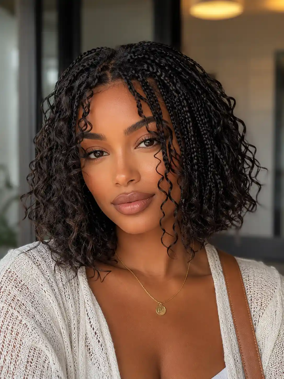 Bohemian Short Braids