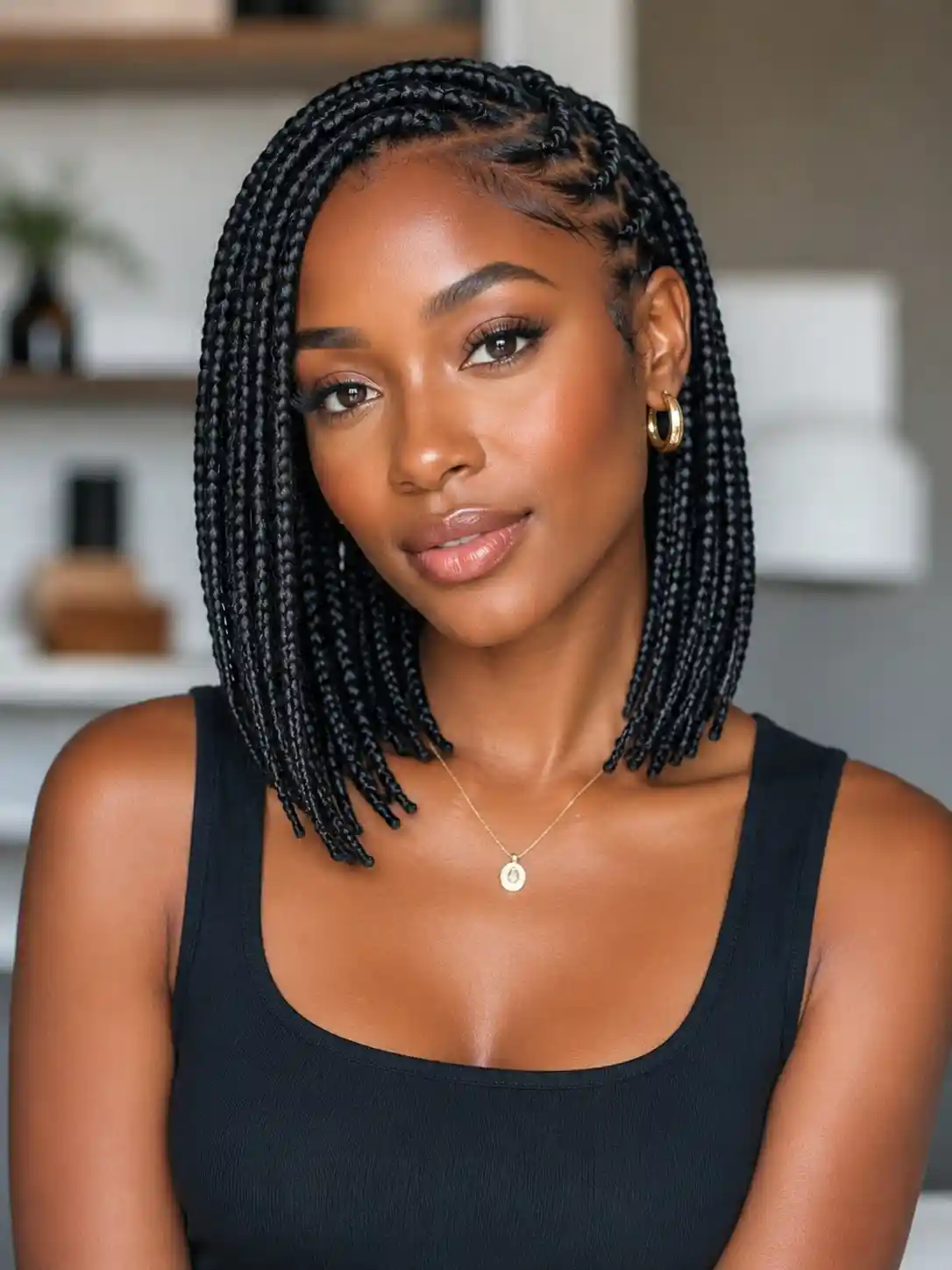 Braided Lob (Long Bob)