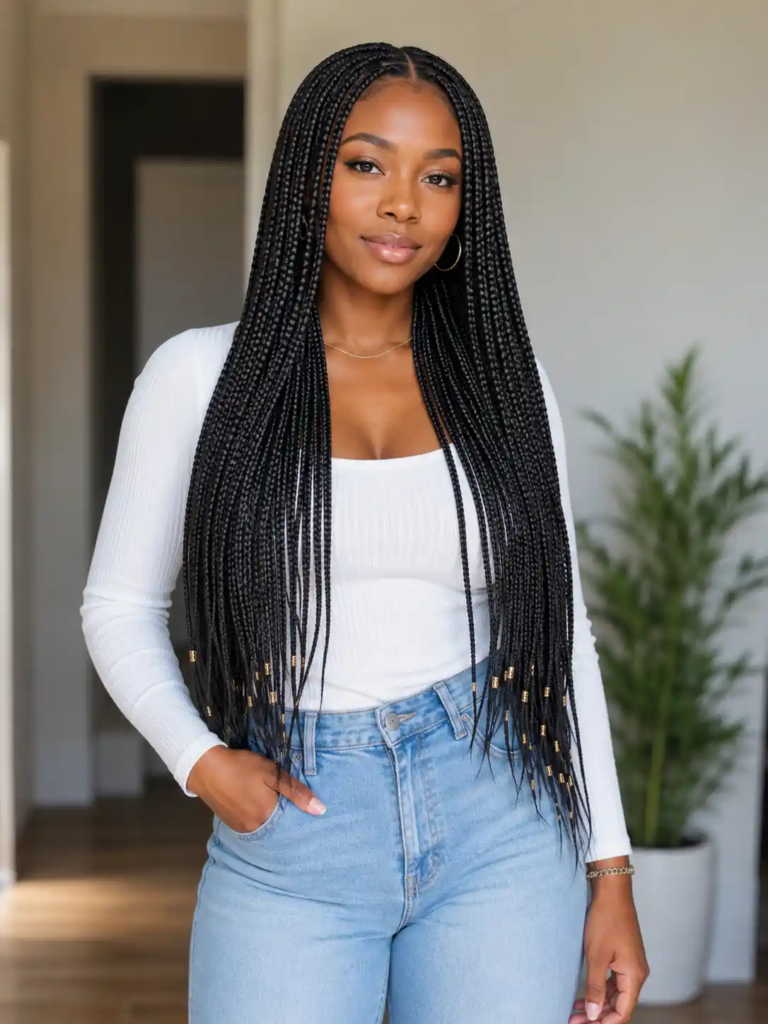 Knotless Box Braids