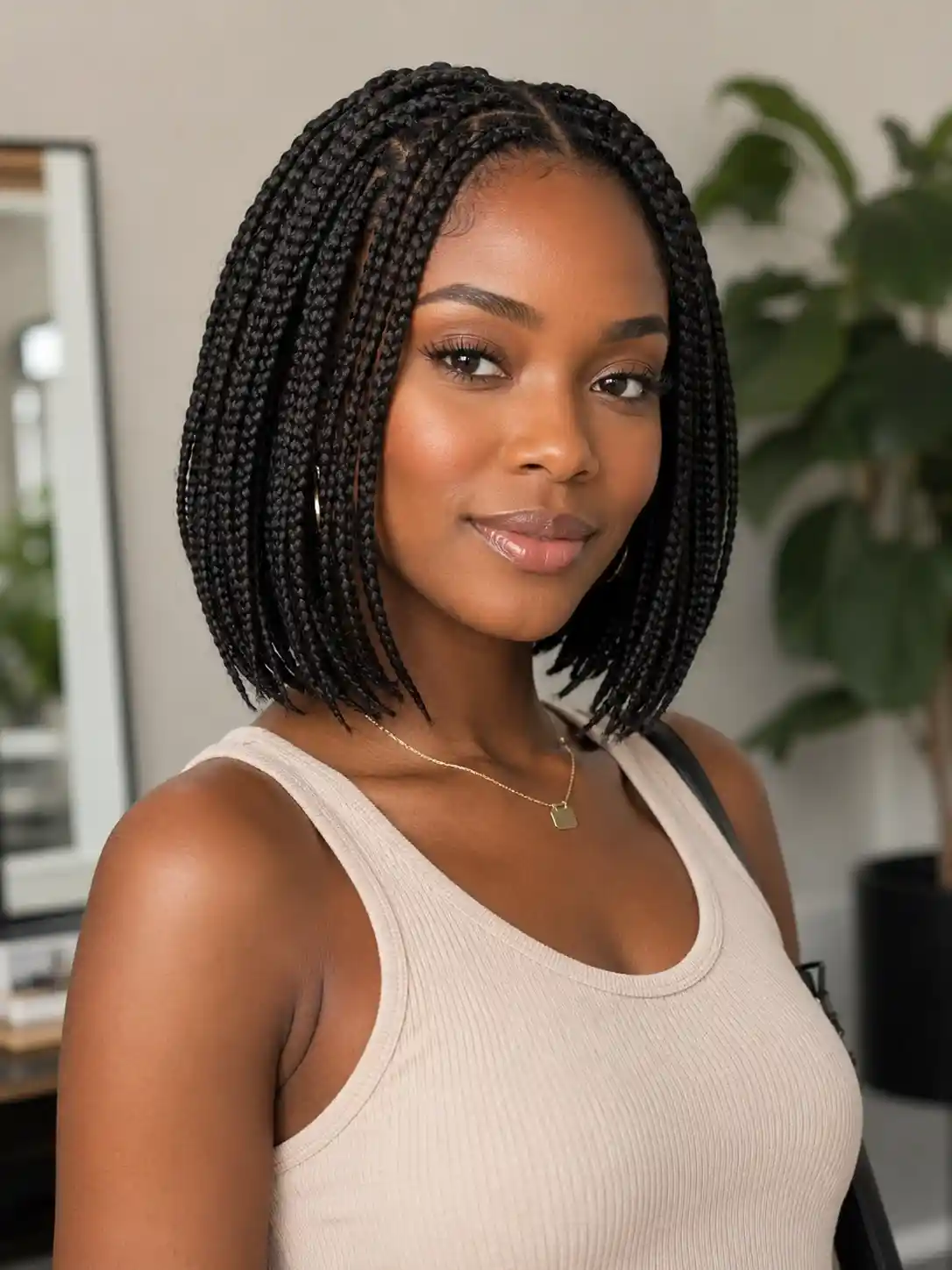 Knotless Braided Bob