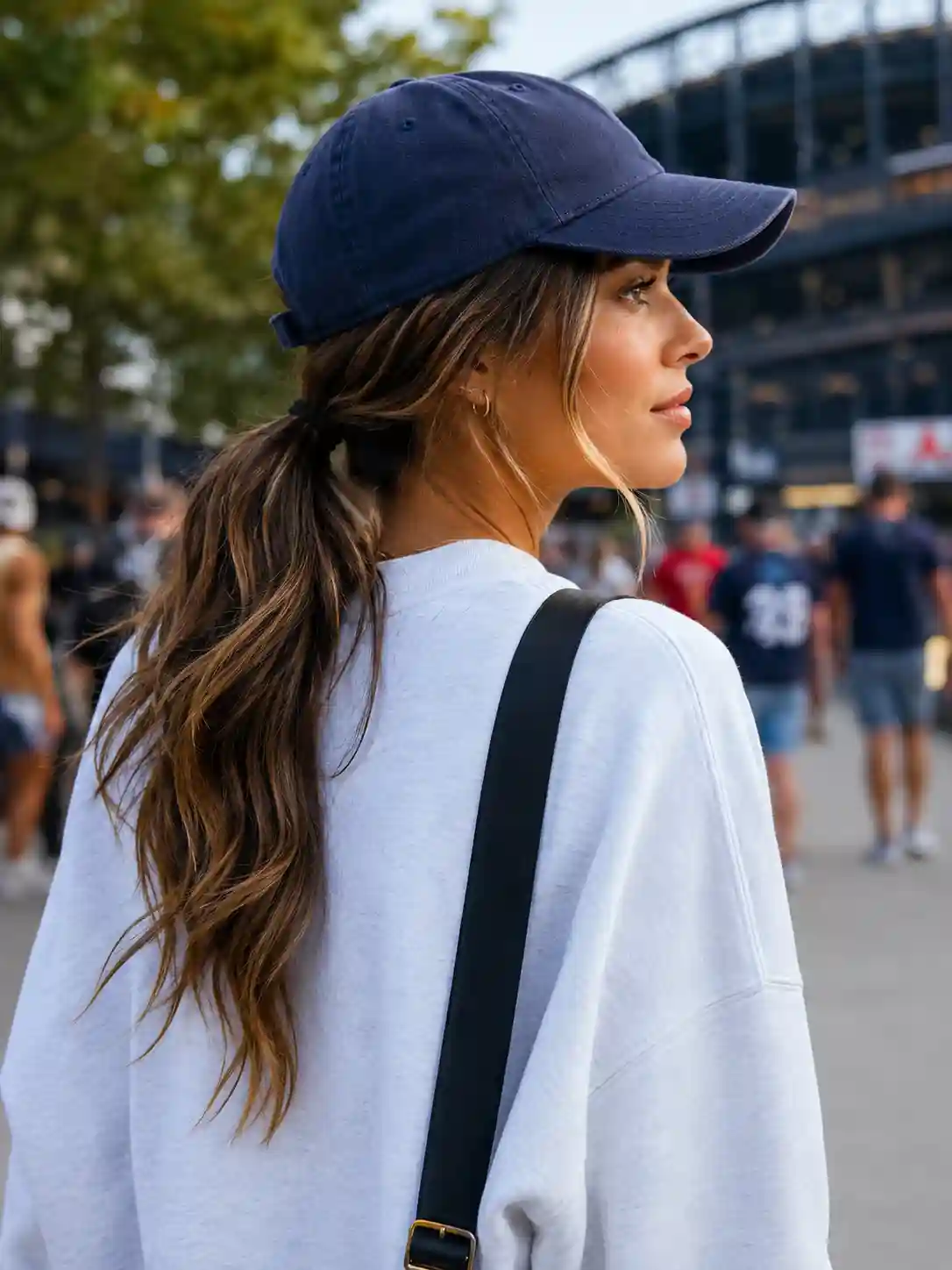Low Textured Ponytail