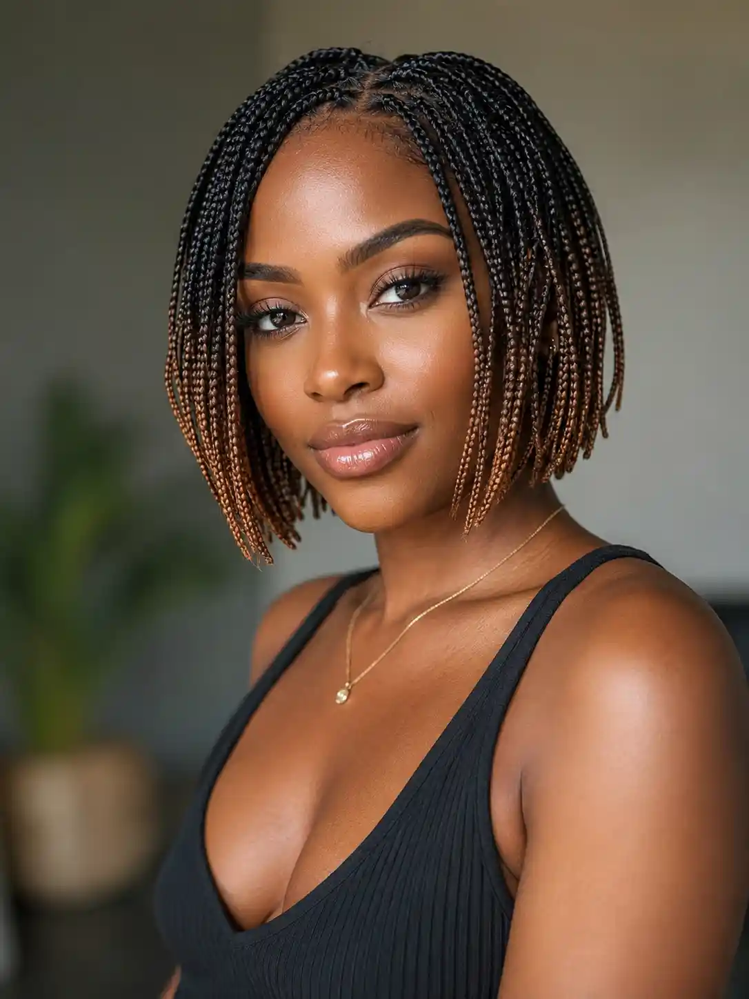 Ombre Short Braids