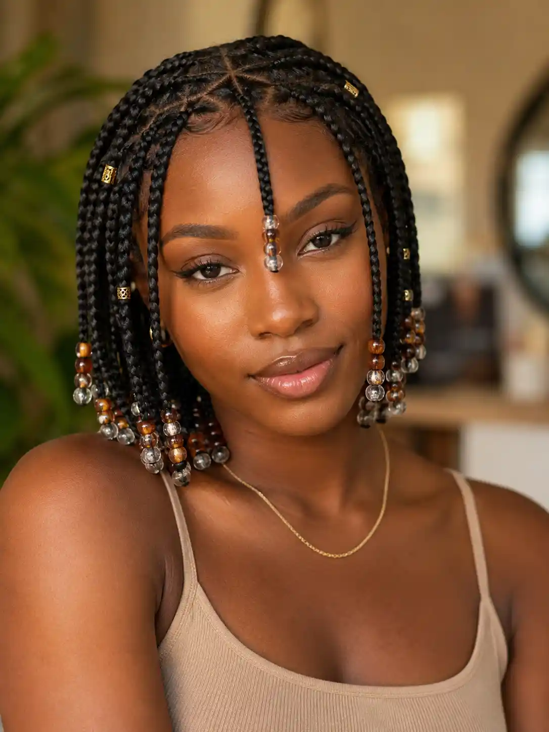 Short Fulani Braids