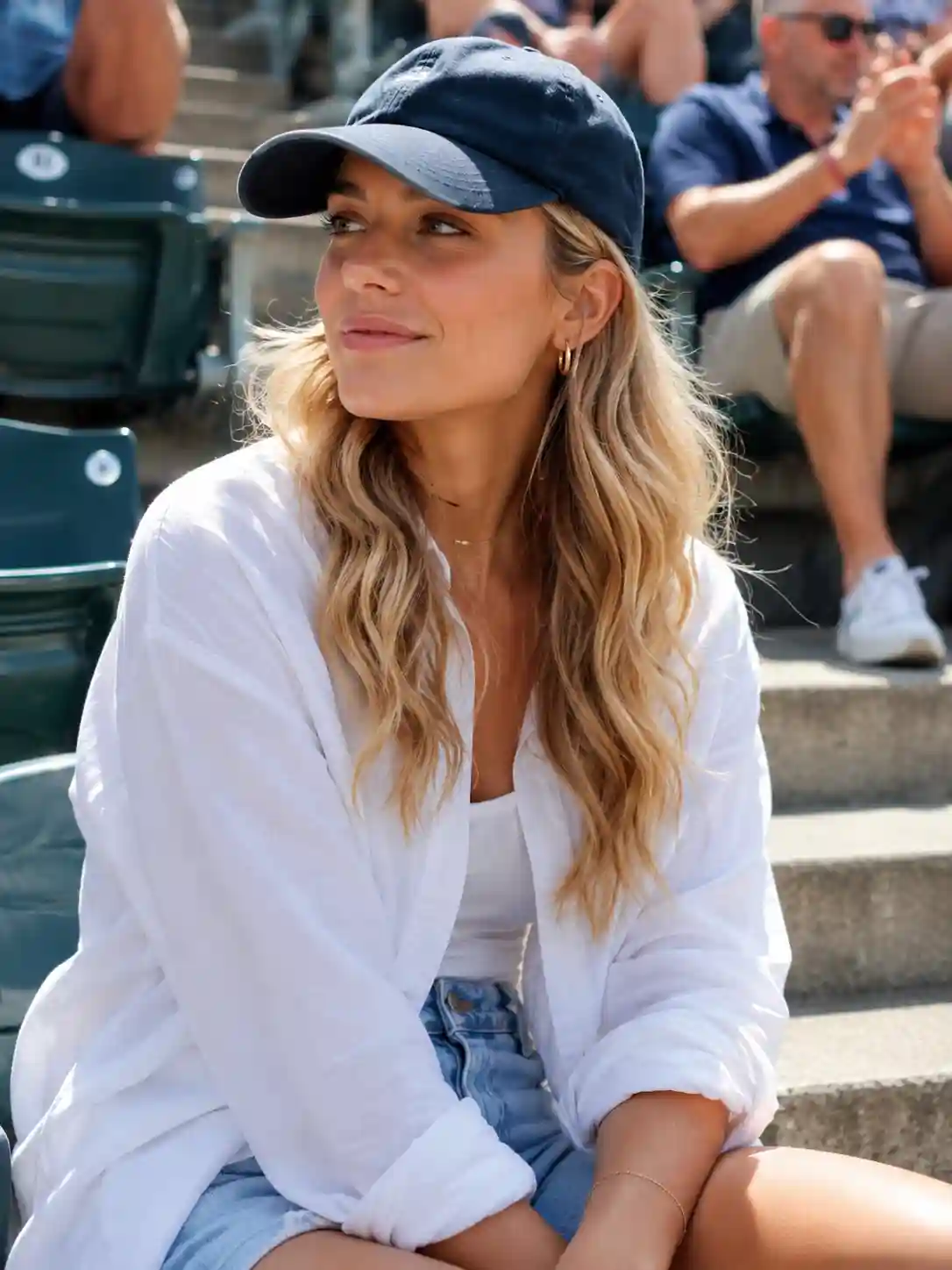 Soft Beach Waves with a Cap